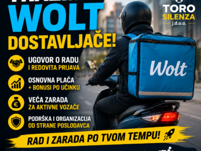 Wolt dostavljač/ica