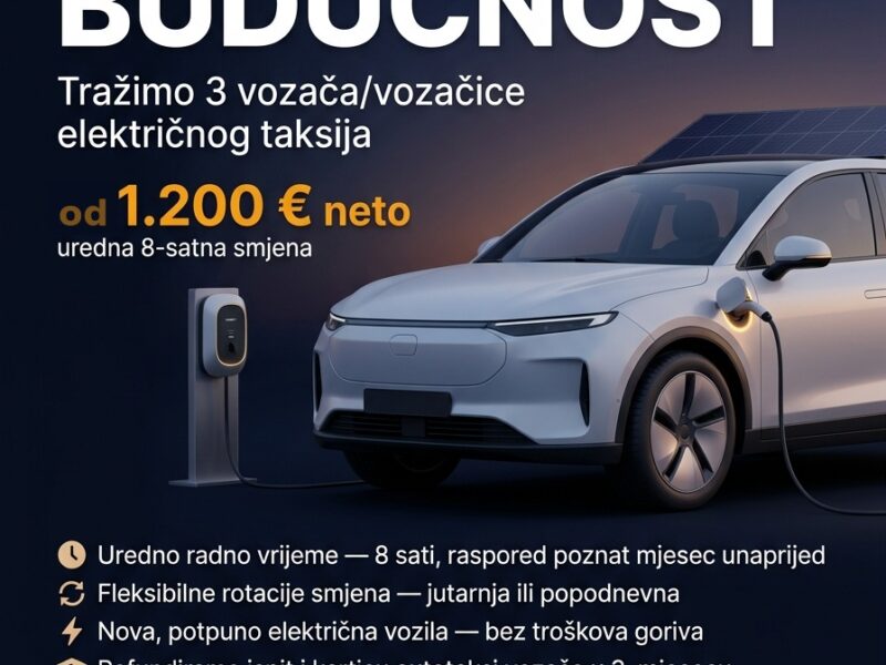 Vozač/ica električnih taxi vozila